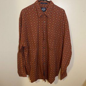 Vintage Dockers x Levi's Western Printed Button Down Long Sleeve Shirt